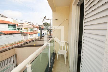 Varanda da Suíte de apartamento para alugar com 2 quartos, 89m² em Parque Oratorio, Santo André