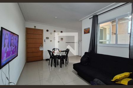 Sala de apartamento à venda com 2 quartos, 89m² em Parque Oratorio, Santo André