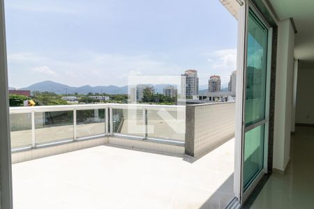 Varanda de apartamento para alugar com 3 quartos, 280m² em Recreio dos Bandeirantes, Rio de Janeiro