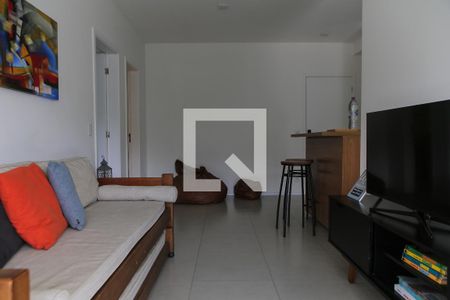 Sala de apartamento para alugar com 1 quarto, 48m² em José Menino, Santos