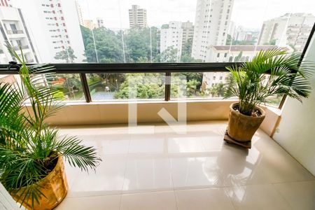 Varanda da Sala de apartamento à venda com 5 quartos, 309m² em Paraisópolis, São Paulo