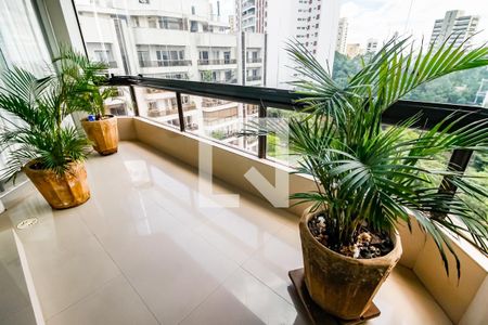 Varanda da Sala de apartamento à venda com 5 quartos, 309m² em Paraisópolis, São Paulo