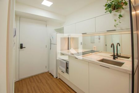 Studio à venda com 27m², 1 quarto e 1 vaga Studio à venda com 27m², 1 quarto e 1 vagaCozinha