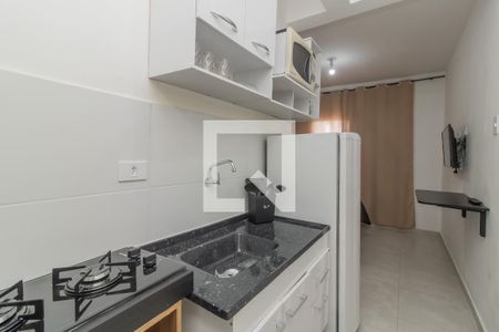 Studio para alugar com 20m², 1 quarto e sem vaga Studio para alugar com 20m², 1 quarto e sem vagaCozinha