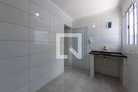 Sala/Cozinha de casa para alugar com 1 quarto, 25m² em Parque Santa Madalena, São Paulo