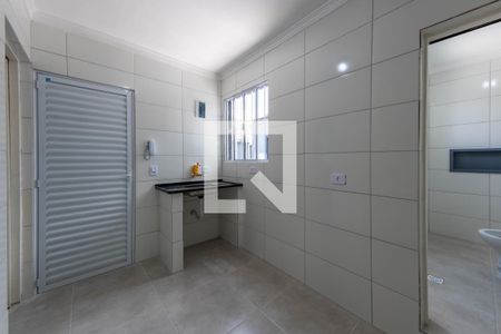 Sala/Cozinha de casa para alugar com 1 quarto, 25m² em Parque Santa Madalena, São Paulo