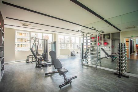 Studio para alugar com 26m², 1 quarto e sem vaga Studio para alugar com 26m², 1 quarto e sem vagaAcademia