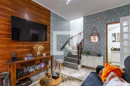 Sala de casa à venda com 2 quartos, 95m² em Jardim Ipanema, Santo André