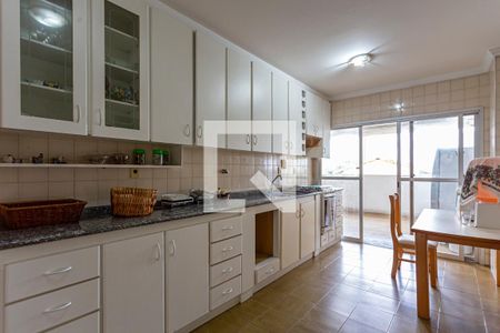 Cozinha de apartamento para alugar com 3 quartos, 150m² em Vila Bastos, Santo André