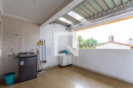 Área de Serviço de apartamento para alugar com 3 quartos, 150m² em Vila Bastos, Santo André