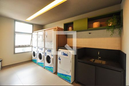 Studio para alugar com 26m², 1 quarto e sem vagaÁrea comum - Lavanderia