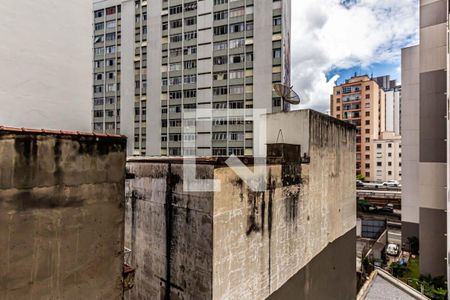 Vista de kitnet/studio para alugar com 1 quarto, 29m² em República, São Paulo