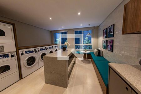 Studio para alugar com 29m², 1 quarto e sem vagaLavanderia