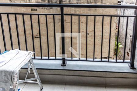 Varanda de kitnet/studio para alugar com 1 quarto, 29m² em República, São Paulo