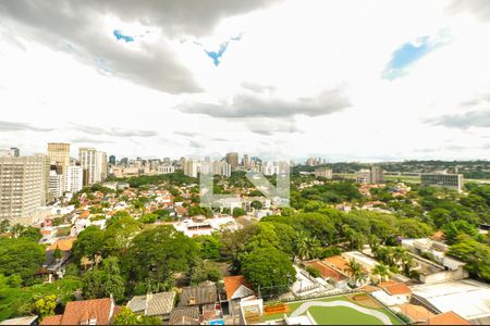 Vista da Varanda de apartamento à venda com 1 quarto, 44m² em Pinheiros, São Paulo