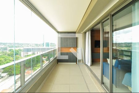 Varanda de apartamento à venda com 1 quarto, 44m² em Pinheiros, São Paulo