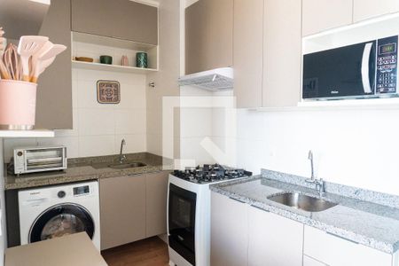 Sala/Cozinha de apartamento à venda com 2 quartos, 35m² em Vila Paulista, São Paulo