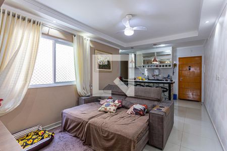 Sala de apartamento à venda com 2 quartos, 130m² em Vila Helena, Santo André