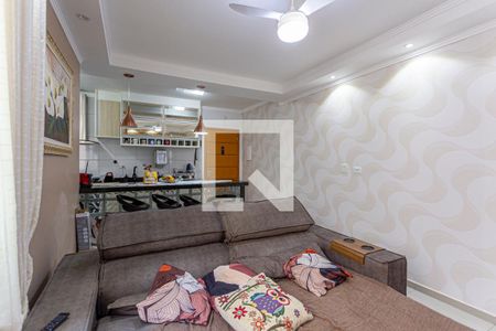 Sala de apartamento à venda com 2 quartos, 130m² em Vila Helena, Santo André