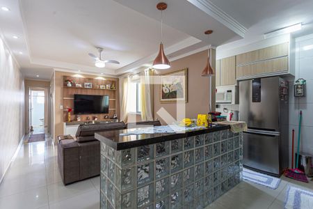 Sala de apartamento à venda com 2 quartos, 130m² em Vila Helena, Santo André