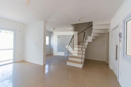 Sala de casa de condomínio à venda com 3 quartos, 142m² em Nossa Senhora das Gracas, Canoas