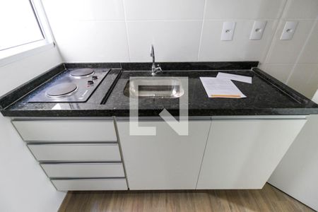 Studio para alugar com 25m², 1 quarto e sem vaga Studio para alugar com 25m², 1 quarto e sem vagaCozinha