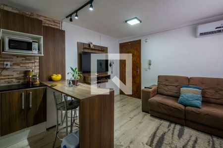 Sala de apartamento à venda com 2 quartos, 43m² em Campo Novo, Porto Alegre
