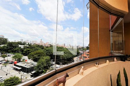 Varanda da Sala de apartamento à venda com 3 quartos, 80m² em Jardim Paraíso, São Paulo