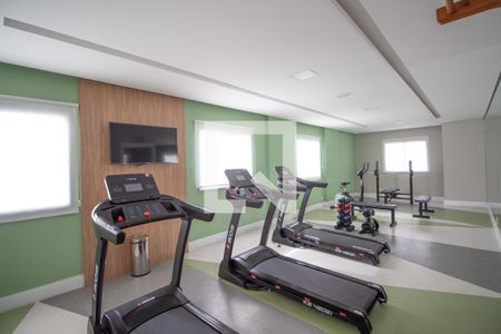 Studio para alugar com 34m², 1 quarto e sem vaga Studio para alugar com 34m², 1 quarto e sem vagaAcademia