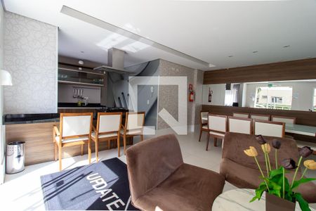 Apartamento para alugar com 75m², 2 quartos e 1 vagaÁrea gourmet