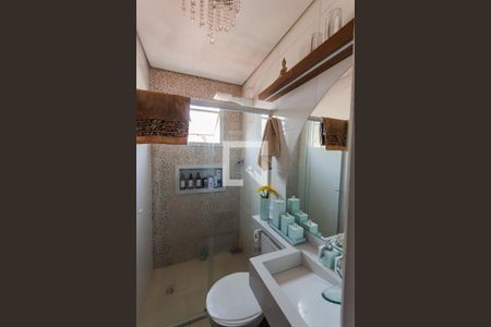 Banheiro de apartamento à venda com 2 quartos, 100m² em Jardim das Maravilhas, Santo André