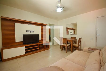 Sala de apartamento à venda com 1 quarto, 64m² em Humaitá, Rio de Janeiro