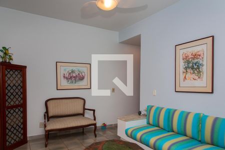 Sala de apartamento para alugar com 3 quartos, 110m² em Balneario Cidade Atlantica, Guarujá