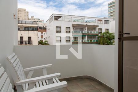 Varanda de apartamento para alugar com 3 quartos, 110m² em Balneario Cidade Atlantica, Guarujá