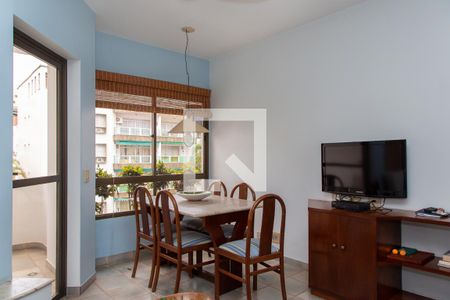 Sala de apartamento para alugar com 3 quartos, 110m² em Balneario Cidade Atlantica, Guarujá
