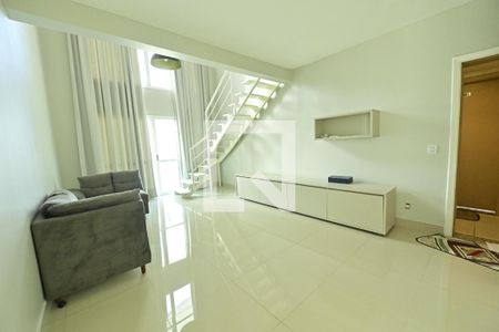 Apartamento para alugar com 80m², 1 quarto e 2 vagasSala