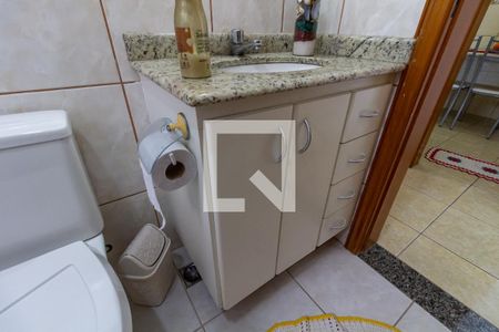 Apartamento para alugar com 66m², 1 quarto e 1 vagaDetalhe do banheiro social