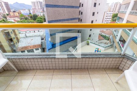 Apartamento para alugar com 66m², 1 quarto e 1 vagaDetalhe da sacada da suíte