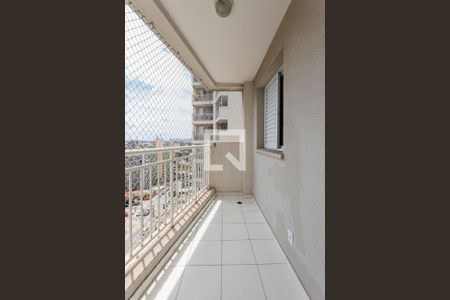 Varanda da Sala de apartamento para alugar com 2 quartos, 52m² em Jardim Monte Alegre, Taboão da Serra