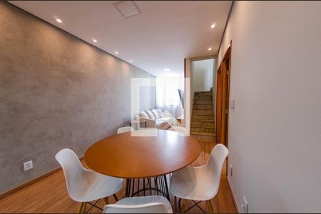 Sala de apartamento à venda com 3 quartos, 140m² em Estoril, Belo Horizonte