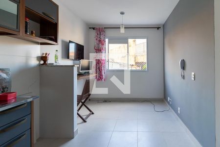 Sala / Cozinha / Área de Serviço de apartamento para alugar com 2 quartos, 32m² em Vila Nova Curuçá, São Paulo