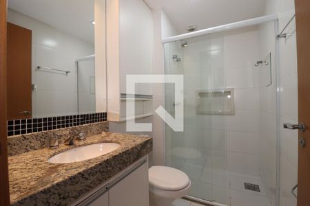 Banheiro da Suíte de apartamento para alugar com 1 quarto, 32m² em Sul (águas Claras), Brasília