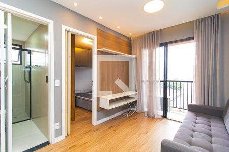 Sala de apartamento para alugar com 1 quarto, 33m² em Bela Vista, São Paulo