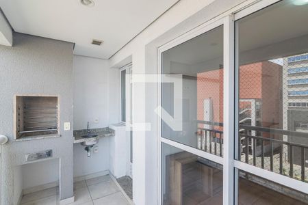 Varanda Gourmet de apartamento para alugar com 2 quartos, 58m² em Vila Homero Thon, Santo André