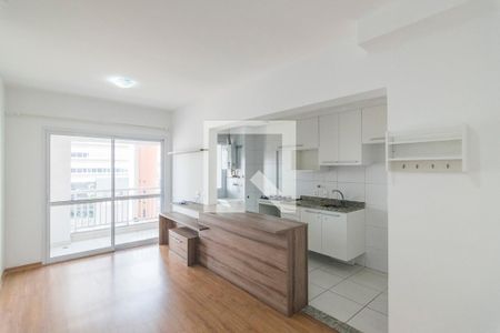 Sala de apartamento para alugar com 2 quartos, 58m² em Vila Homero Thon, Santo André
