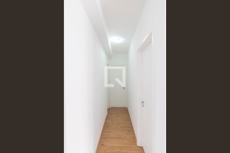 Corredor de apartamento para alugar com 2 quartos, 58m² em Vila Homero Thon, Santo André