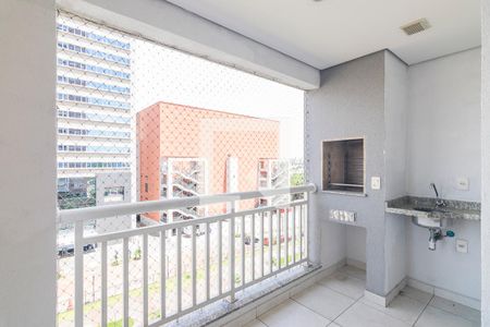 Varanda Gourmet de apartamento para alugar com 2 quartos, 58m² em Vila Homero Thon, Santo André