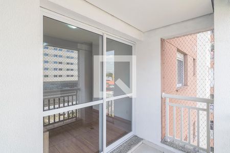 Varanda Gourmet de apartamento para alugar com 2 quartos, 58m² em Vila Homero Thon, Santo André