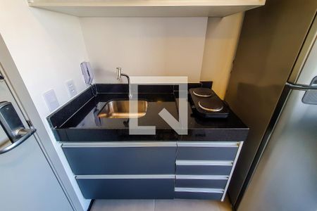 Cozinha de kitnet/studio à venda com 1 quarto, 16m² em Vila Mariana, São Paulo