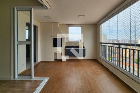 Varanda Gourmet de apartamento à venda com 4 quartos, 214m² em Nova Petrópolis, São Bernardo do Campo